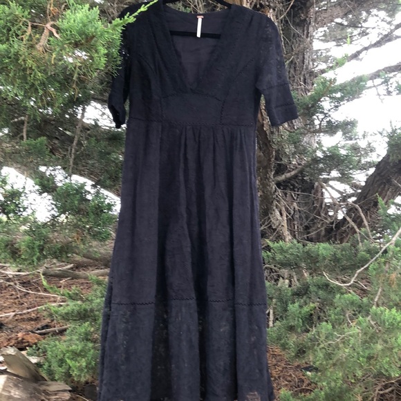 Free People black lace dress - Picture 6 of 6